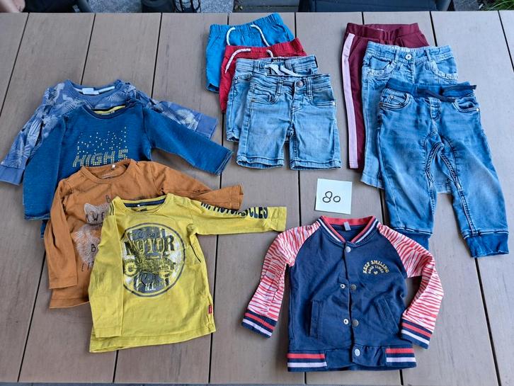 Kleding maat 80, Kinderen en Baby's, Babykleding | Maat 80, Gebruikt, Jongetje, Ophalen