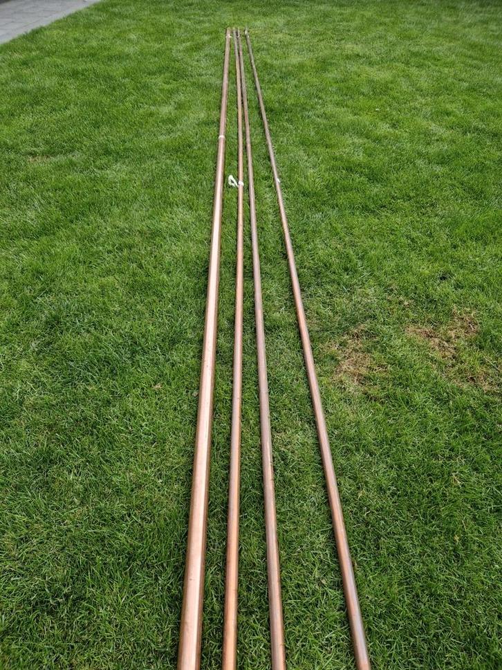 Koper buis 22 en 35mm, Doe-het-zelf en Verbouw, Buizen en Afvoer, Ophalen of Verzenden