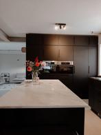 Marmeren keukenblad (carrera marmer), Huis en Inrichting, Keuken | Keukenelementen, Ophalen, Gebruikt, 50 tot 100 cm, Minder dan 25 cm