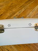 Vintage emaille broodtrommel – wit met karakter & charme, Ophalen of Verzenden
