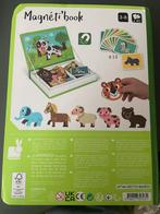 Janod Magneti'book Dieren Puzzel, Kinderen en Baby's, Speelgoed | Educatief en Creatief, Ophalen, Zo goed als nieuw, Puzzelen