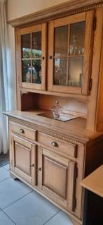 Mooie buffetkast - b134xh205xd56 cm, Ophalen, Glas, Gebruikt, 200 cm of meer