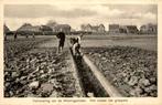 Wieringermeer Verkaveling Het maken van Greppels # 337, Verzamelen, Ansichtkaarten | Nederland, Verzenden, 1920 tot 1940, Gelopen