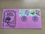 Bath city of roses 30-06-1976, Ophalen of Verzenden, Envelop