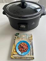 Slowcooker met receptenboekje, Huis en Inrichting, Ophalen of Verzenden, Nieuw, Overige materialen, Overige typen