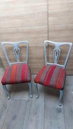 Set vintage stoelen - zeer netjes !, Huis en Inrichting, Stoelen, Ophalen, Gebruikt, Twee, Retro