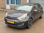 KIA RIO 1.1 Crdi 5DRS 2012 Zwart Roetfilter verstopt, Origineel Nederlands, Te koop, 5 stoelen, 3 cilinders