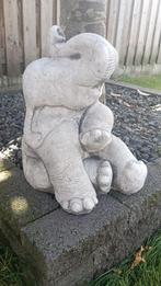 Zittende Olifant Fontein – Betonnen tuinbeeld, Ophalen, Dierenbeeld, Nieuw, ...