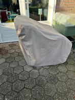 Mooie terrasstoel vlechtwerk met nieuwe kussens, Ophalen, Gebruikt