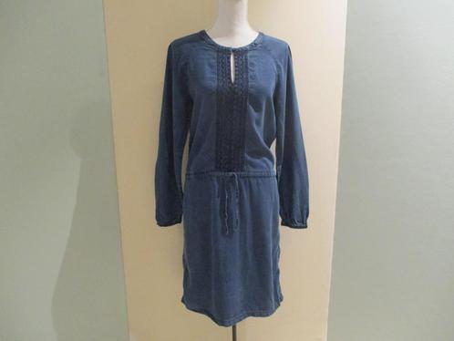 Esprit denim jurk maat 40, Kleding | Dames, Jurken, Zo goed als nieuw, Maat 38/40 (M), Blauw, Onder de knie, Verzenden