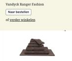 GEZOCHT: Vandyck Ranger Cappuccino hand-en gastendoek,washan, Ophalen of Verzenden, Nieuw, Bruin, Handdoek