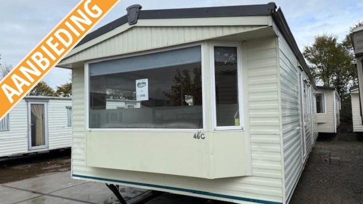 Atlas Everglade super pannendak 2 slpk, Caravans en Kamperen, Stacaravans, tot en met 6
