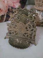 Antieke zwaar koperen/bronzen brievenhouder