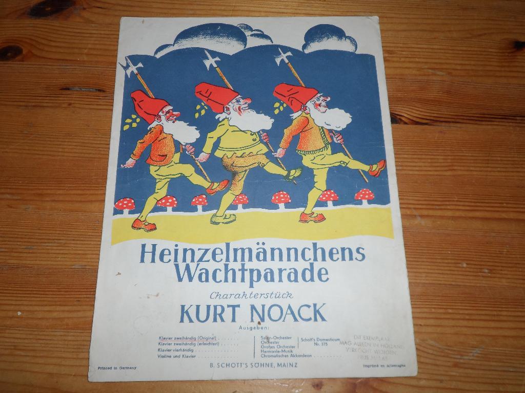 Heinzelmannchens wachtparade - kurt noack, Gebruikt, Ophalen of Verzenden, Artiest of Componist, Piano