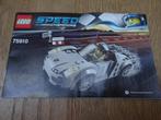 Lego 75910 Speed Champions Porsche 918 Spyder, Kinderen en Baby's, Speelgoed | Duplo en Lego, Complete set, Ophalen of Verzenden