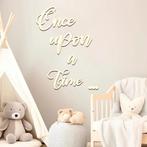 Houten wand decoratie Once Upon a Time, Nieuw, Ophalen of Verzenden, Wanddecoratie, Info@sweet-one.nl