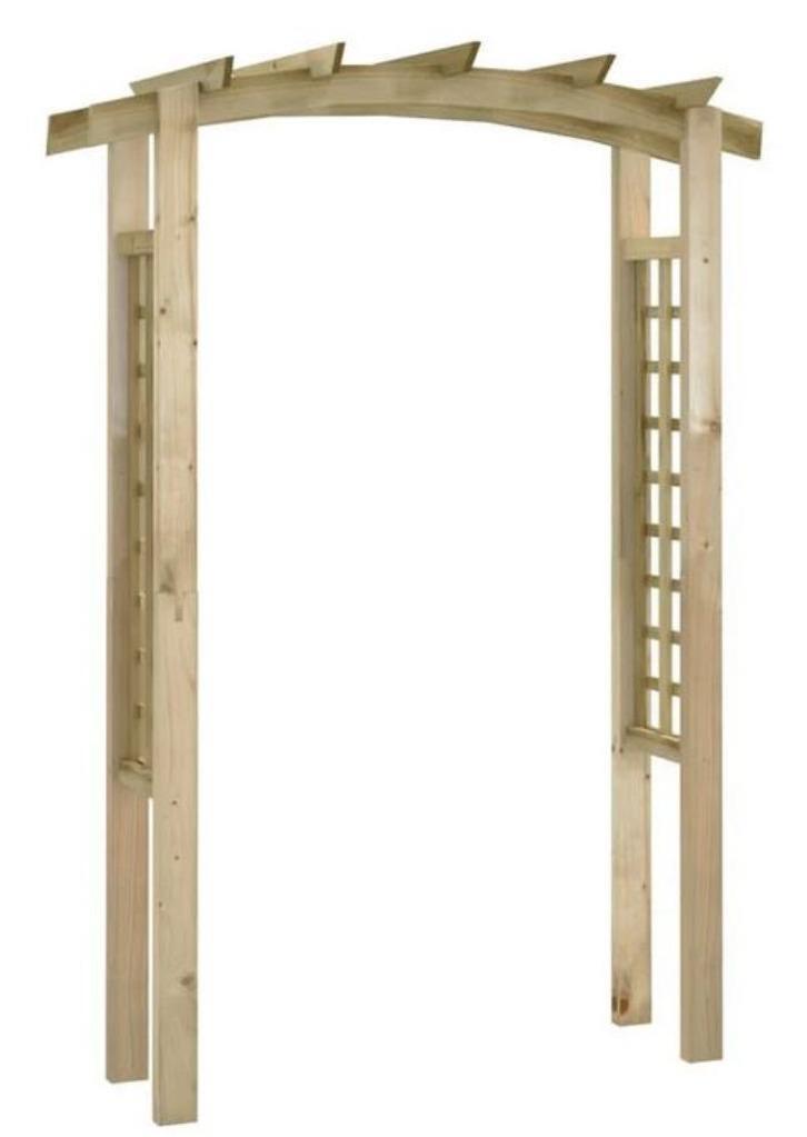 Rozenboog rozen boog tuinboog hout GRATIS VERZENDEN!, Tuin en Terras, Tuinwanddecoratie, Nieuw, Verzenden