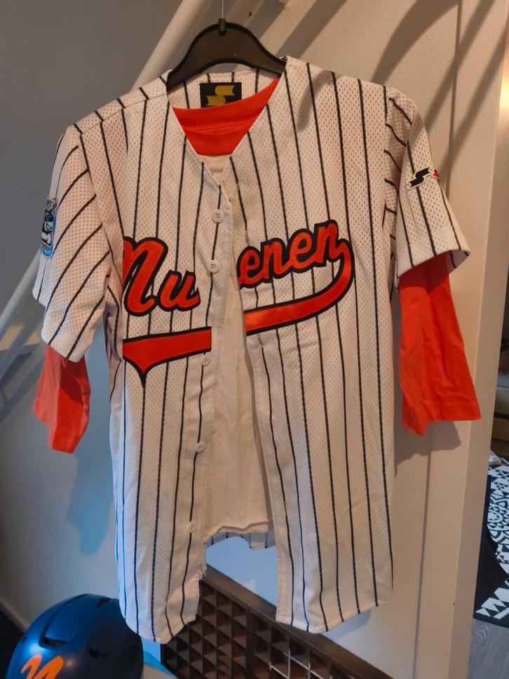 Honkbaltenue Maddogs Nuenen mt xs (10-12jaar), Sport en Fitness, Honkbal en Softbal, Zo goed als nieuw, Kleding, Honkbal, Ophalen of Verzenden
