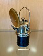 Hesse - Type 138 - Hoedlamp - Karbidlamp - Mijnwerkerslamp, Antiek en Kunst, Antiek | Lampen, Ophalen of Verzenden