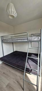 Hoogslaper met slaapbank, Ophalen, Gebruikt, Hoogslaper, Tweepersoons