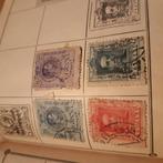 4 oude postzegels Spanje, Ophalen