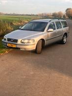 Volvo V70 2.4 T AWD AUT 2000 Grijs, Auto's, Automaat, 1800 kg, Zwart, Leder