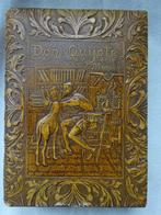Tekenkistje Don Quijote in de vorm van een boek., Ophalen of Verzenden, Gebruikt