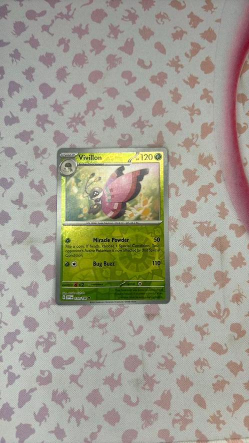 Vivillion, Hobby en Vrije tijd, Verzamelkaartspellen | Pokémon, Zo goed als nieuw, Ophalen of Verzenden