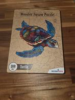 Houten Puzzel Schildpad - 189 Stukjes, Ophalen of Verzenden, Minder dan 500 stukjes, Nieuw, Legpuzzel