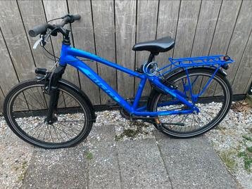 Stoere Aldo fiets, 24 inch blauw, versnellingen  beschikbaar voor biedingen