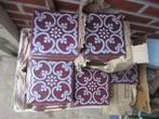 6,5 m2 Aubergine wandtegels 15x15 Sphinx, retro wandtegels, Ophalen