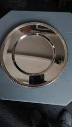 Zilveren onderbord met parelrand, Ophalen of Verzenden