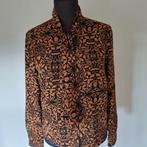 Mooie blouse met knoopstrik, Freebird, maat L, Kleding | Dames, Blouses en Tunieken, Verzenden, Zwart, Maat 42/44 (L), Zo goed als nieuw