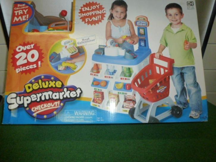 NIEUW complete luxe Supermarkt /keuken Set meer dan 20 delig, Kinderen en Baby's, Speelgoed | Educatief en Creatief, Nieuw, Ophalen of Verzenden