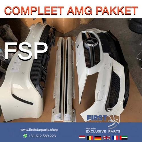 W117 Facelift CLA 45 AMG Pakket Wit origineel Mercedes CLA 2, Auto-onderdelen, Carrosserie en Plaatwerk, Bumper, Mercedes-Benz