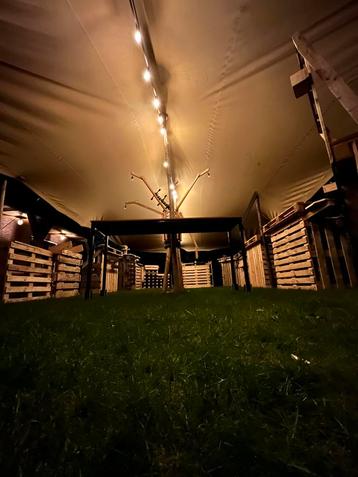 Stretchtent 6m-10m te huur beschikbaar voor biedingen