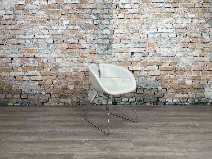 MEERDERE Moroso Fjord beige bij TheReSales, Huis en Inrichting, Stoelen, Zo goed als nieuw, Vijf, Zes of meer stoelen, Leer, Metaal