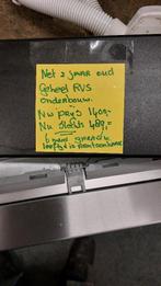 Volledige RVS in onderbouw miele vaatwasser Arpe Kampen 489, Ophalen of Verzenden, Zo goed als nieuw, Inbouw, 85 tot 90 cm