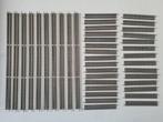 40 x Minitrix rechte rails 14902/14904, Gebruikt, Gelijkstroom, Trix, Rails