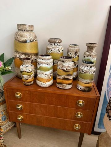 Zeldzame set West Germany vazen beschikbaar voor biedingen