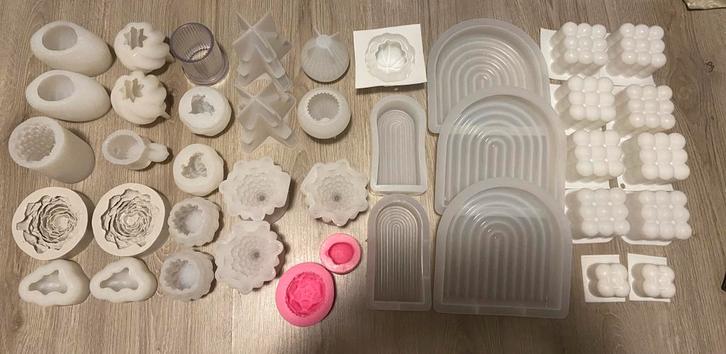 Kaarsen | Te koop eventueel per mal |, Hobby en Vrije tijd, Knutselen, Nieuw, Materiaal, Ophalen of Verzenden