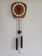 Lichtbruine Kleninger Wand Slingerklok, Huis en Inrichting, Ophalen, Zo goed als nieuw, Wandklok