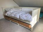 Leuk bed met veel opbergruimte Crème Wit, Huis en Inrichting, Slaapkamer | Bedden, Ophalen, Gebruikt, 90 cm, Eenpersoons