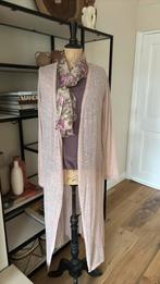 Femmes du Sud lang oud roze vest zgan M, Kleding | Dames, Ophalen of Verzenden, Zo goed als nieuw, Maat 38/40 (M), Roze