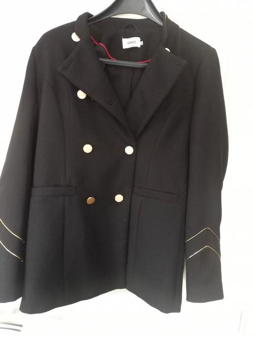 Een stoer Only  jasje/blazer maat 38, Kleding | Dames, Jasjes, Kostuums en Pakken, Gedragen, Maat 38/40 (M), Zwart, Ophalen of Verzenden