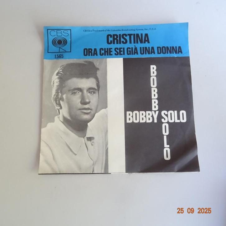Bobby Solo - Christina, Cd's en Dvd's, Vinyl Singles, Gebruikt, Single, Pop, 7 inch, Verzenden