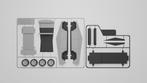 Tesla cybertruck model kit - 2 stuks, Ophalen of Verzenden, Nieuw