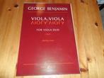 George benjamin - viola viola, Muziek en Instrumenten, Ophalen of Verzenden, Zo goed als nieuw, Viool of Altviool, Artiest of Componist