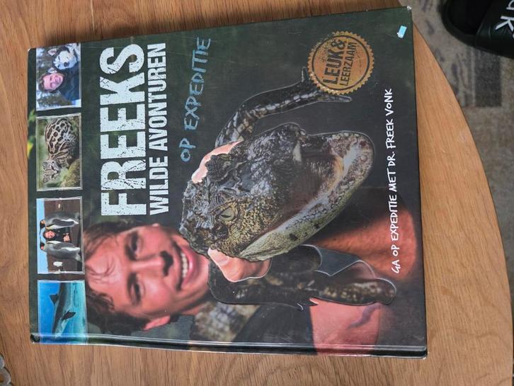 Freek Vonk - Freeks wilde avonturen, Boeken, Natuur, Zo goed als nieuw, Ophalen of Verzenden