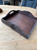 Houten Dienblad 40x40cm, Huis en Inrichting, Woonaccessoires | Dienbladen, Ophalen of Verzenden, Gebruikt, Vierkant, Hout